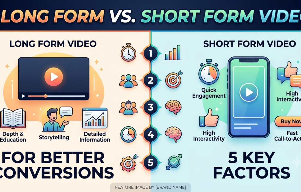 long form vs short form Short Form Video Long-Form Content